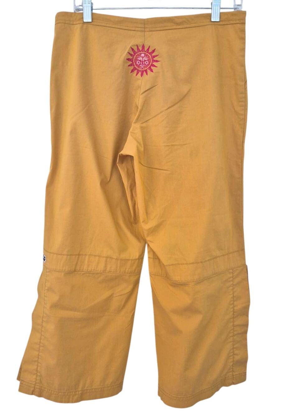 Be Present Yoga Pants Womens Large Cotton Blend Made in USA Eco Friendly